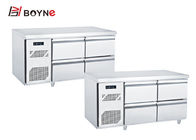 285W Commercial Catering Undercounter Fridge , 4 Drawer Adjustable Shelf Industrial Fridge Freezer