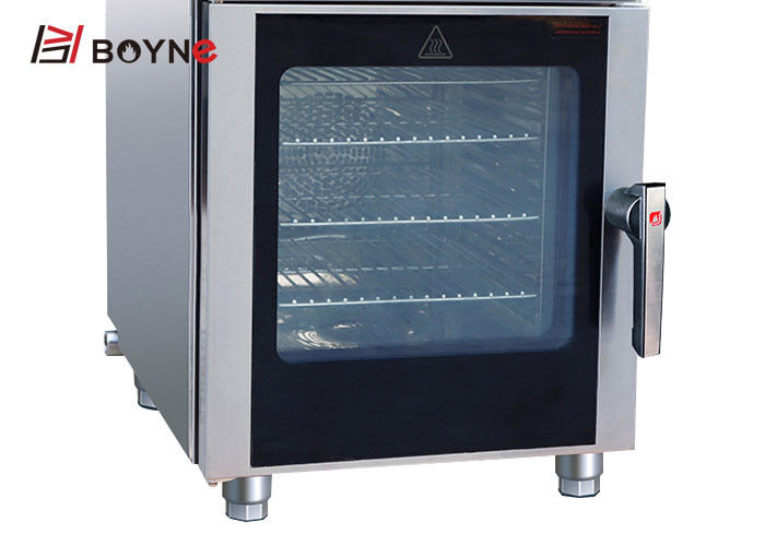 Touch Tablet 4 Tray Combi Oven Bread Baking Steaming Multi Function oven